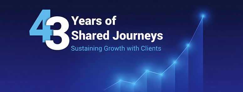 43 Years of Shared Journeys